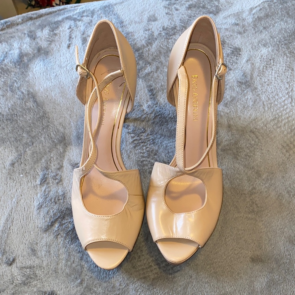 Enzo Angiolini strapped heels! Size 9.5